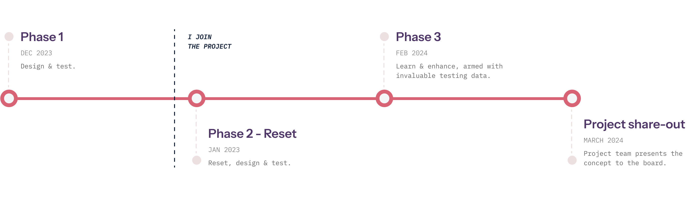 Project timeline